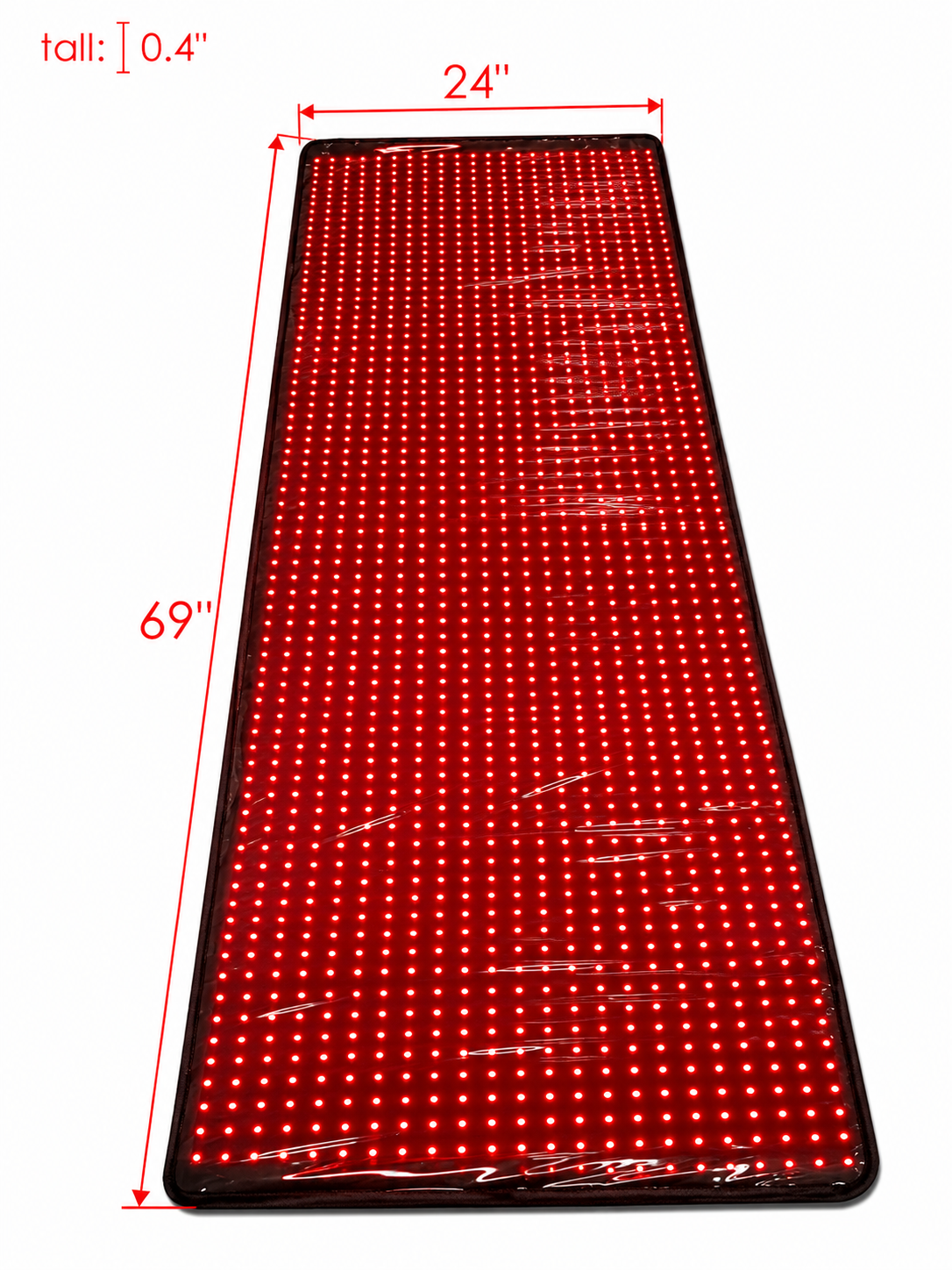 LED Red Light Therapy Mat | 660nm + 850nm Near Infrared | 1440 LEDs