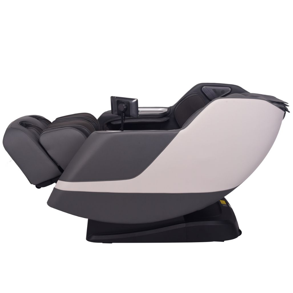 ASAHI Super PRO X-007 gray massage chair in zero gravity reclined position