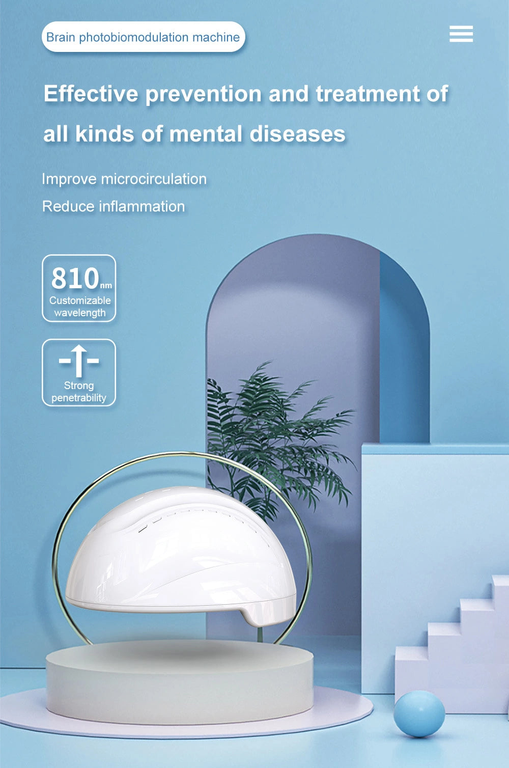 dr fuji brain helmet clinical benefits
