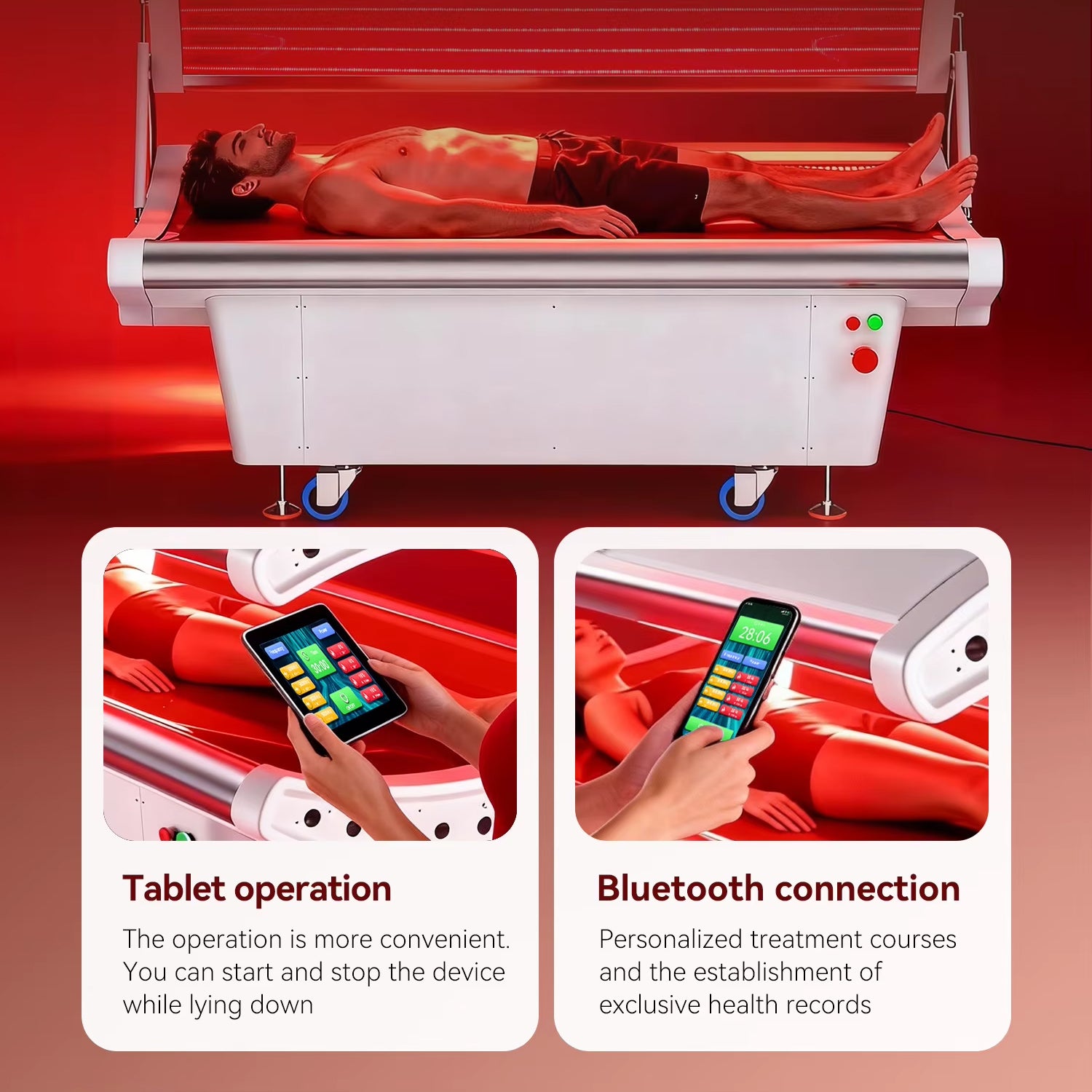 Dr.Fuji® FJ-20061 Full Body LED Red Light Therapy Bed