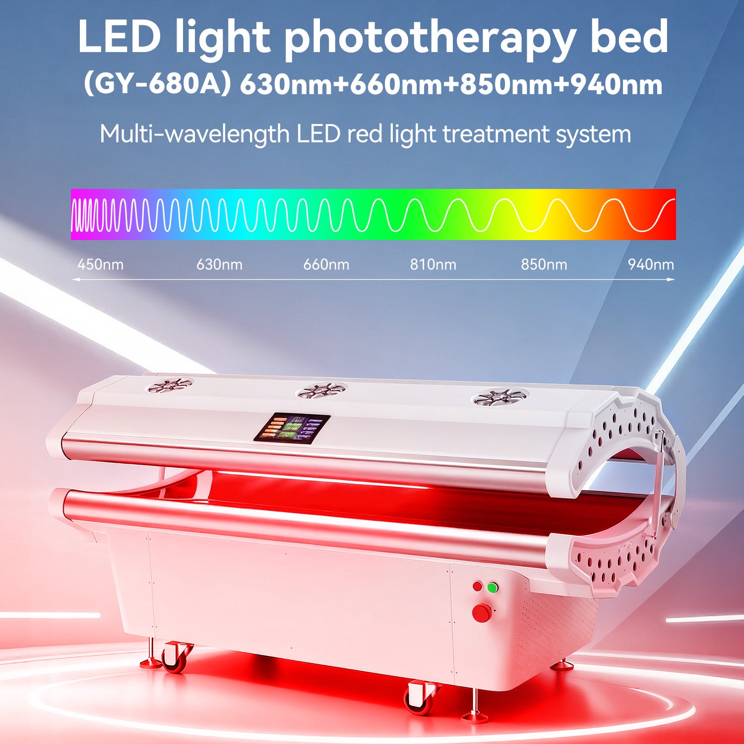 Dr.Fuji® FJ-20061 Full Body LED Red Light Therapy Bed