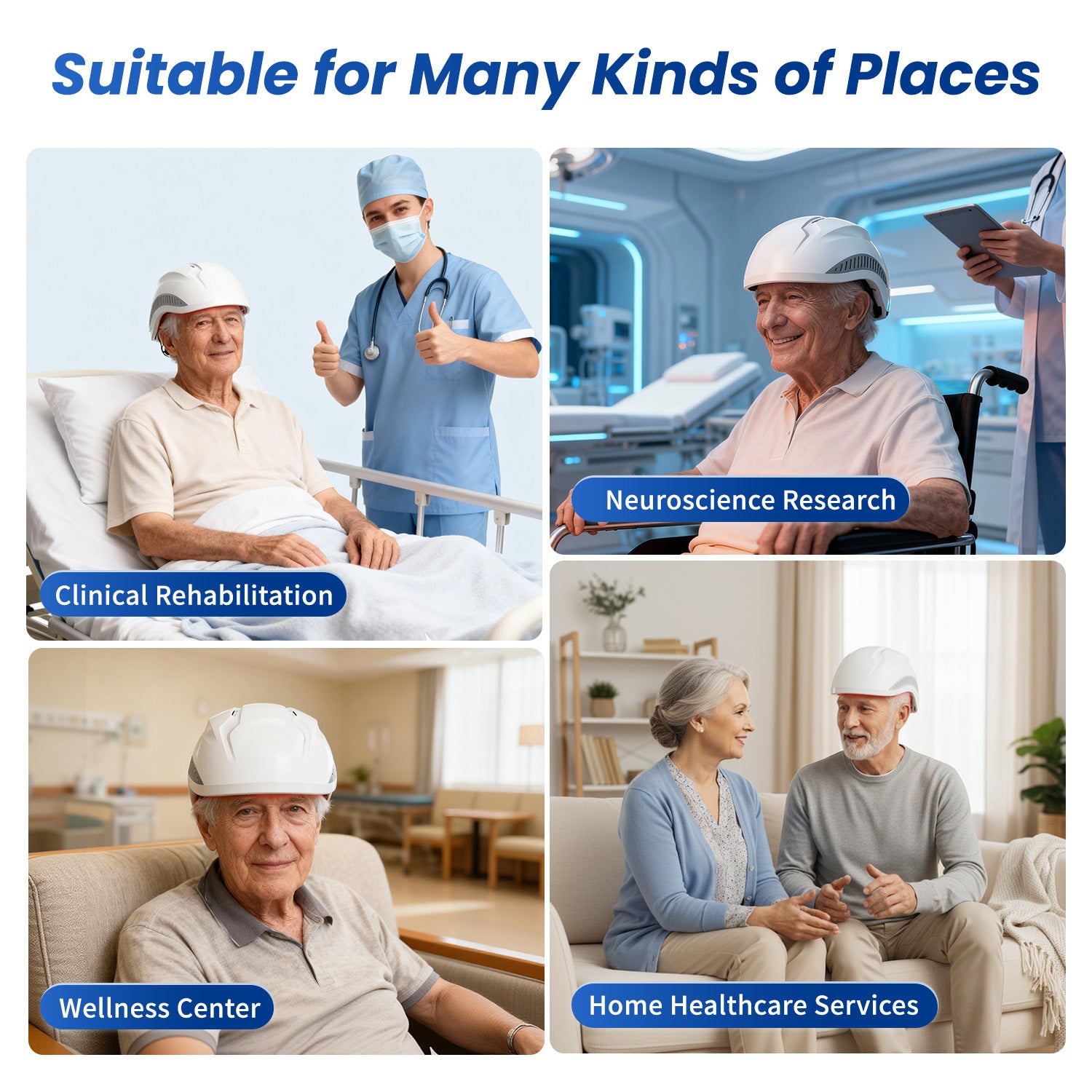 NeuroPBM Pro21 Brain Photobiomodulation Helmet | 21-Channel 810nm + 1070nm Near Infrared Therapy System