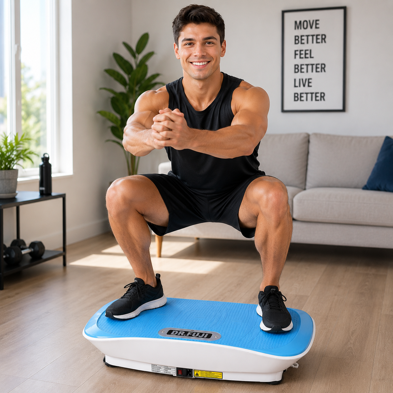 FJ-700 GX WBV Gravity Xcelerator® Whole Body Vibration Plate | Dr. Fuji