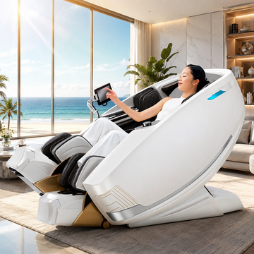 FJ-9000 DR.BOSS® Pro Wave Massage Chair | AI 4D Full Body Zero Gravity Luxury Massage Chair