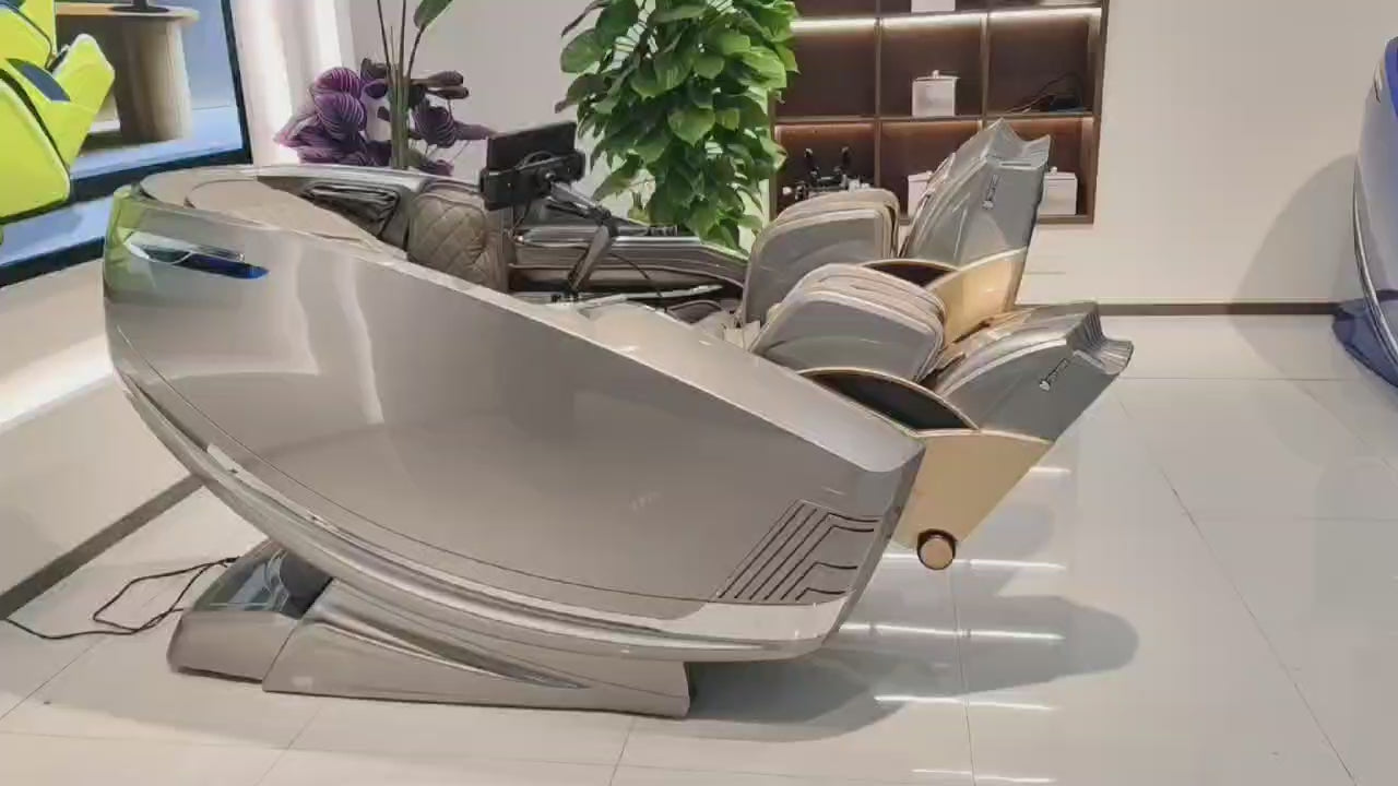 FJ-9000 DR.BOSS® Pro Wave Massage Chair | AI 4D Full Body Zero Gravity Luxury Massage Chair