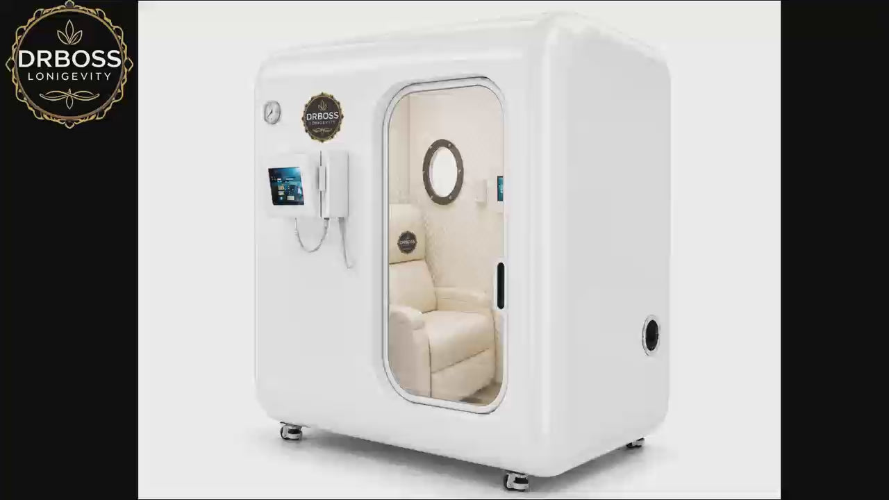 DR.FUJI® FJ-20067 Premium Shell-Shaped Hard-Shell Hyperbaric Oxygen Chamber – Single